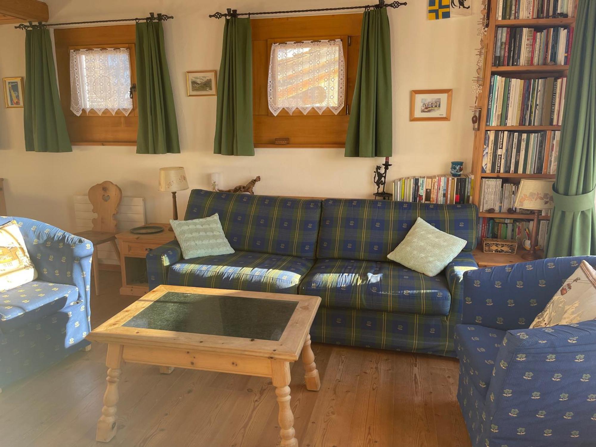Chalet St Moritz Madulain エクステリア 写真