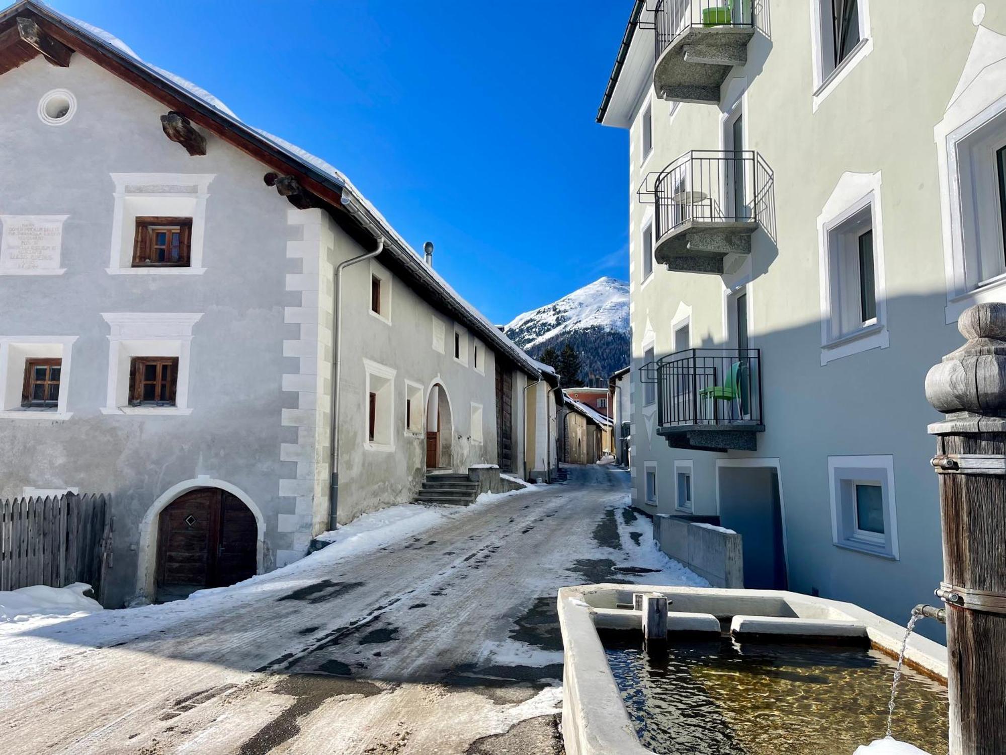 Chalet St Moritz Madulain エクステリア 写真